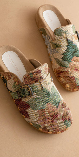 Toni Floral Clog