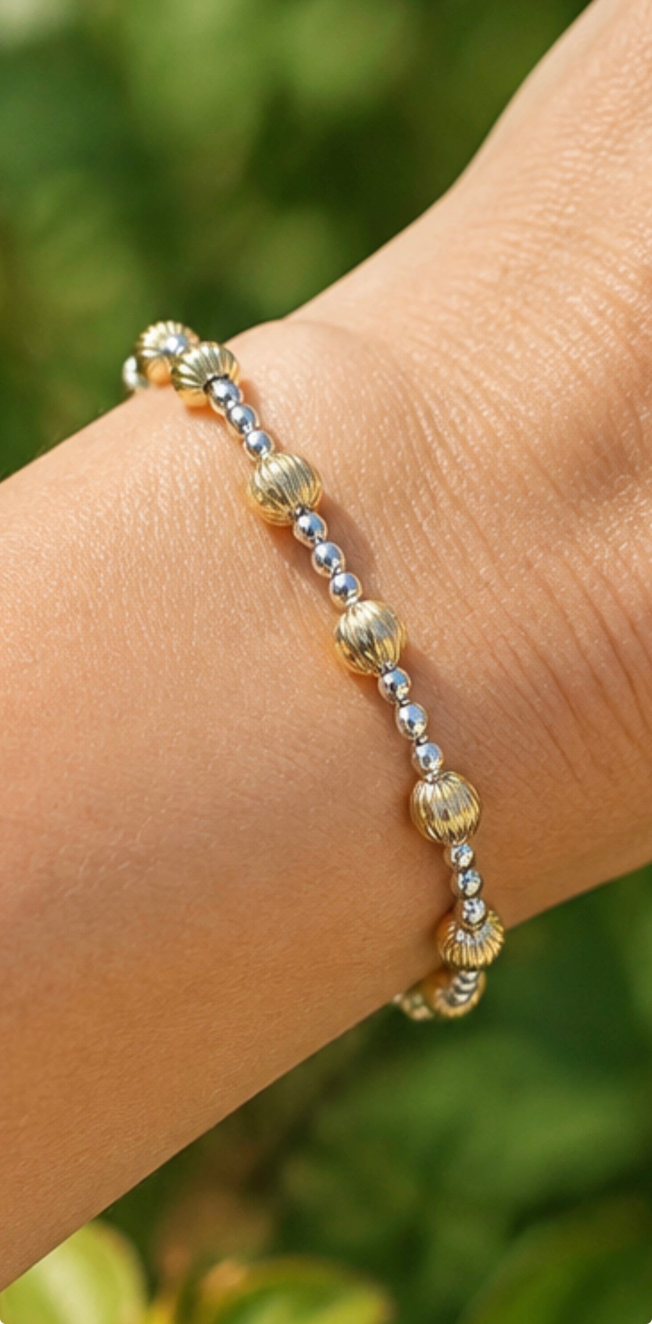 enewton dignity sincerity mixed metal 6mm bracelet