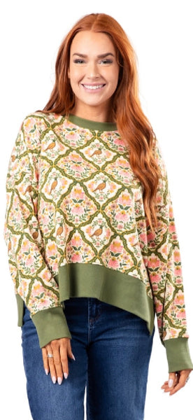 Gilded Pheasant Crew Sweatshirt