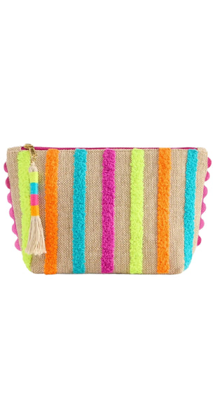 Summer Stripes Pouch
