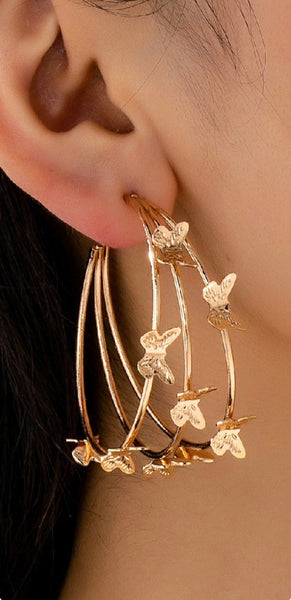 Butterfly Hoops