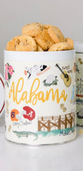 Alabama State Gift Tin | Gourmet Shortbread Cookies | Three Varieties