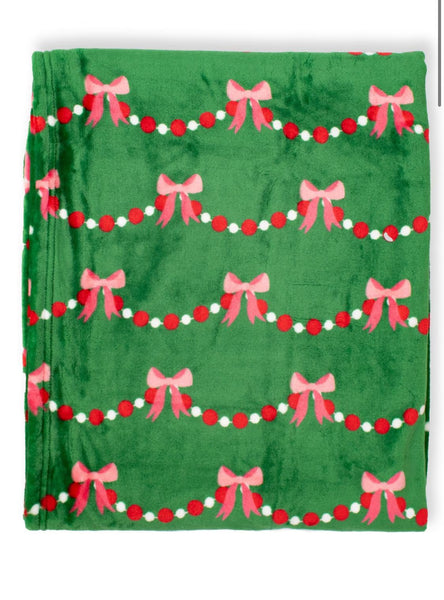 The Royal Standard Bow Gardland Throw