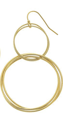 Double Ring Earrings