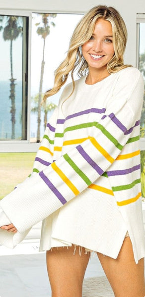 Parades and Throws Sweater