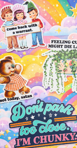 Fun New Stickers - 4 Kinds