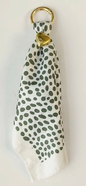 Etta Scarf Bag Charm - 8 Patterns