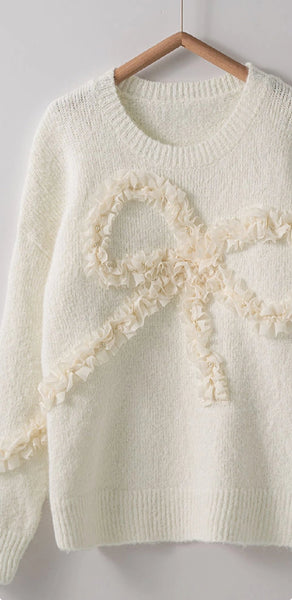 Darlene Bow Sweater