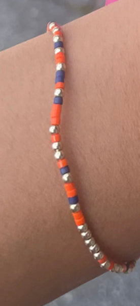 enewton Gameday Flirty Presence Bracelet - bright orange-navy