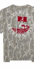 Campus Collection Wave Circle T-shirt - Bottomland Mossy Oak