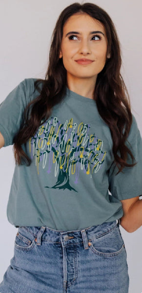 Mardi Gras Tree T-Shirt