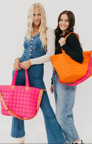 Day Dreamer Quilted Tote Bag-Multiple Options