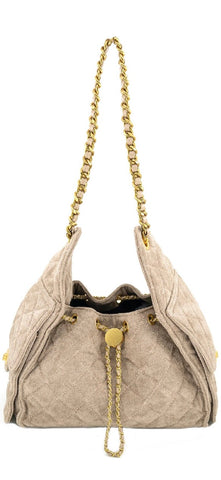 Gianna Suede Scarf Purse