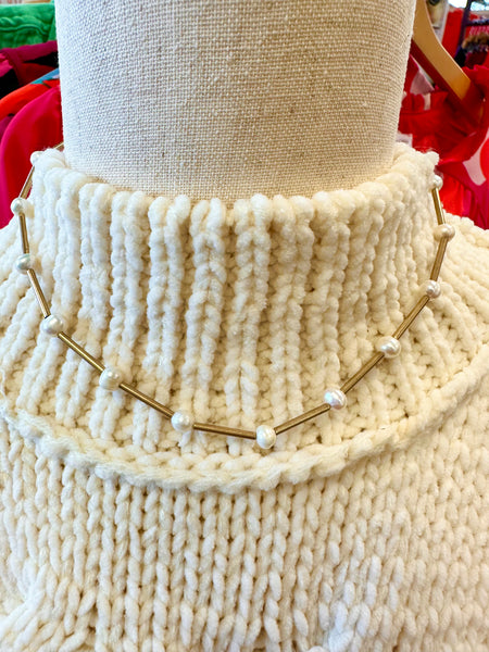 Michelle McDowell Ada Pearl Necklace