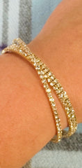 Crystal Crossover Bracelet