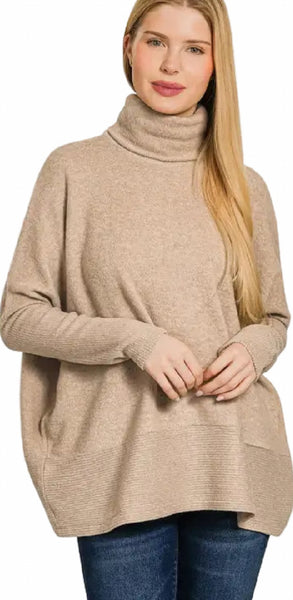 Jordan Turtleneck Sweater - 5 Colors