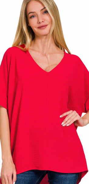 Anna Air Flow Top - Bestseller - 10 Colors