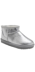 Mecca Silver Bootie Sherling Booties