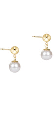 enewton classic 8mm ball drop studs - pearl