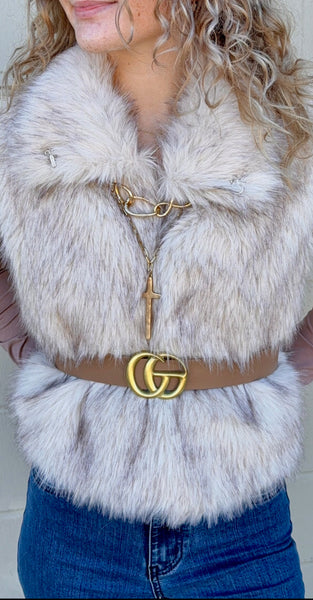 Collette Fur Vest