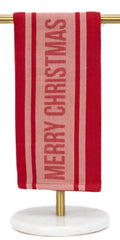 Merry Christmas Jacquard Hand Towel