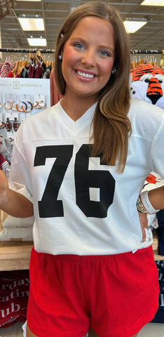 76 Printed T-Shirt Jersey