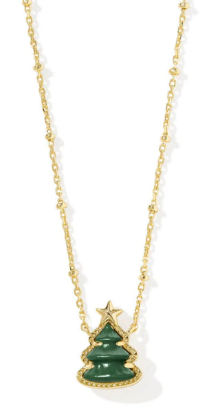 Kendra Scott Holiday Tree Short Pendant Necklace