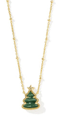Kendra Scott Holiday Tree Short Pendant Necklace