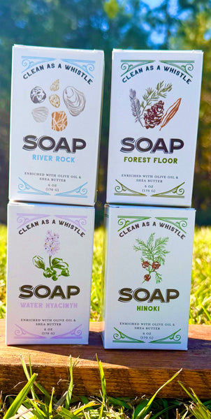 Clean As A Whistle Soap - 4 Scents