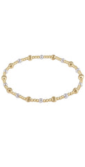 enewton Dignity Sincerity Pattern 4mm Bead Bracelet - Pearl