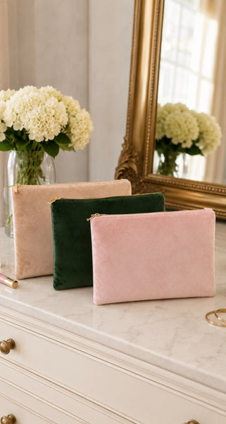 Kenlee Cosmetic Bag- 3 Colors