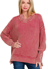 Jackson Ribbed Sweatshirt - 4 Colors
