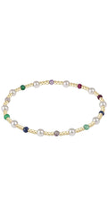 enewton design : Pearl Sincerity Pattern Bead Bracelet 6.25" - 4mm Hot Mess