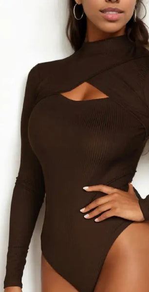 Molly Cut Out Bodysuit - 2 Colors