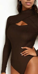 Molly Cut Out Bodysuit - 2 Colors