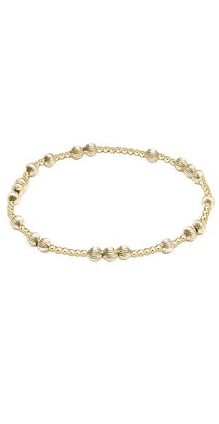 enewton: Hope Unwritten Dignity 4mm Bead Bracelet – Gold
