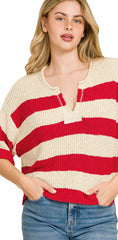 Doby Striped Sweater