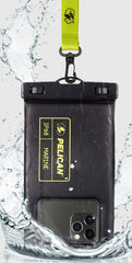 Pelican Marine Waterproof Floating Pouch (Black/Hi Vis Yellow)