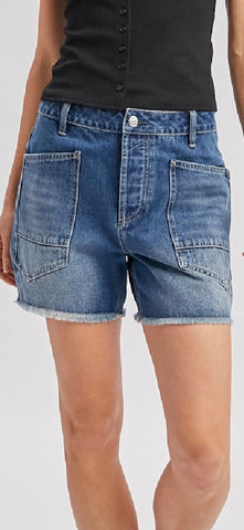 Marissa Wide Leg Jeans-Indigo Wash