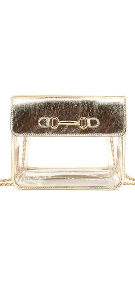 Field Approved Clear Bag - Gold