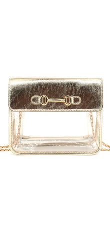 Field Approved Clear Bag - Gold