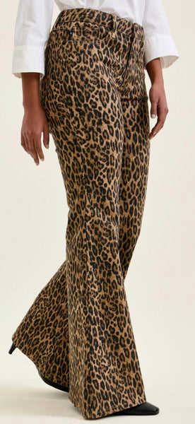Judy Blue Jaqueline Leopard Flare Jeans