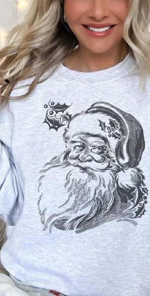 Vintage Santa Sweatshirt