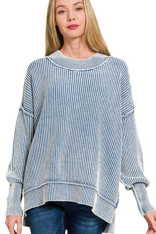 Jackson Ribbed Sweatshirt - 4 Colors