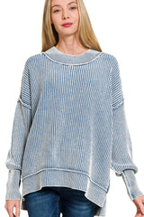 Jackson Ribbed Sweatshirt - 4 Colors