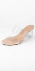 Jess Clear Heel Sandal