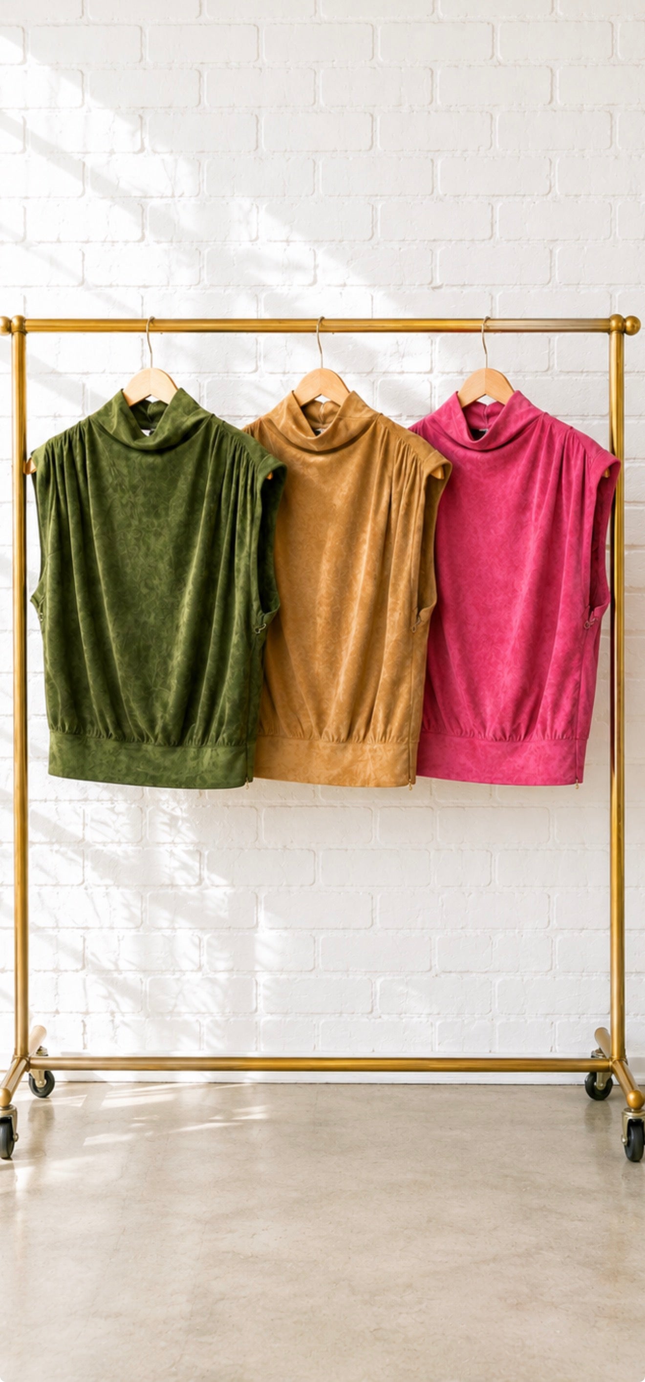 Charlotte Suede Top - 3 Colors