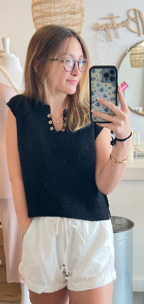 Darla Button Sweater - 3 Colors