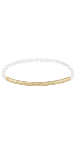 enewton Dignity Gold Bead Bracelet-6mm