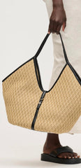 Cienna Raffia Tote